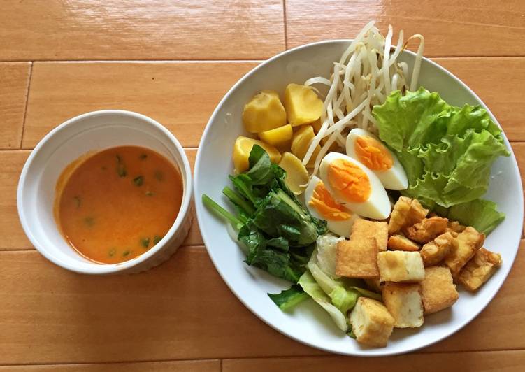  Resep Gado Gado Bumbu Instan oleh M Reza Faisal Cookpad