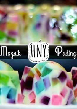 Puding Susu Mozaik