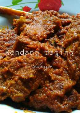 Rendang daging sapi