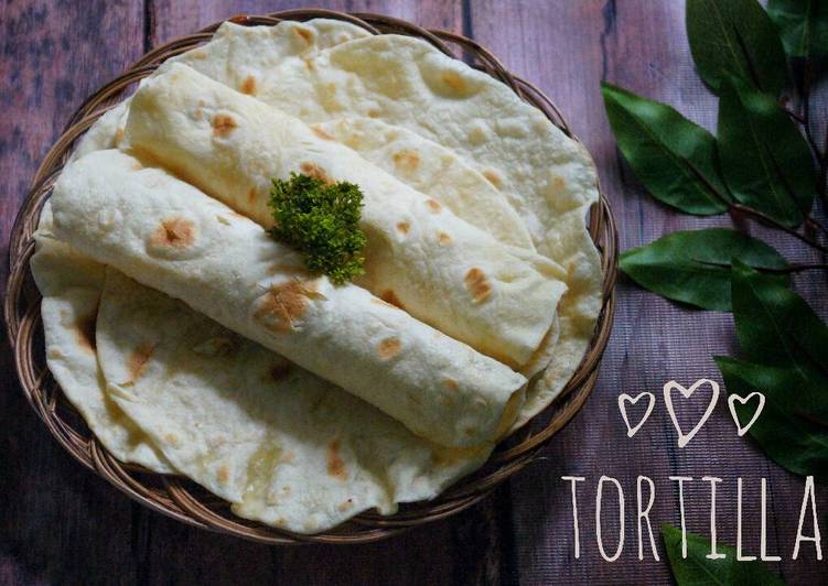 resep makanan Tortila / kulit kebab