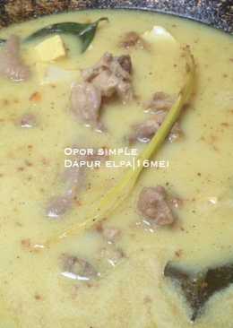 Opor ayam simple#BikinRamadhanBerkesan2