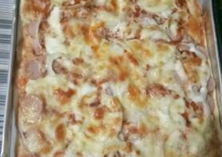 gambar untuk resep Pizza oven saos BBQ