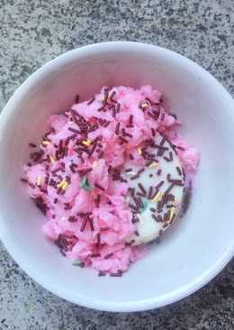 Ice cream dan cheesecake oreo