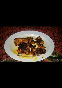 Ayam bakar pedas madu