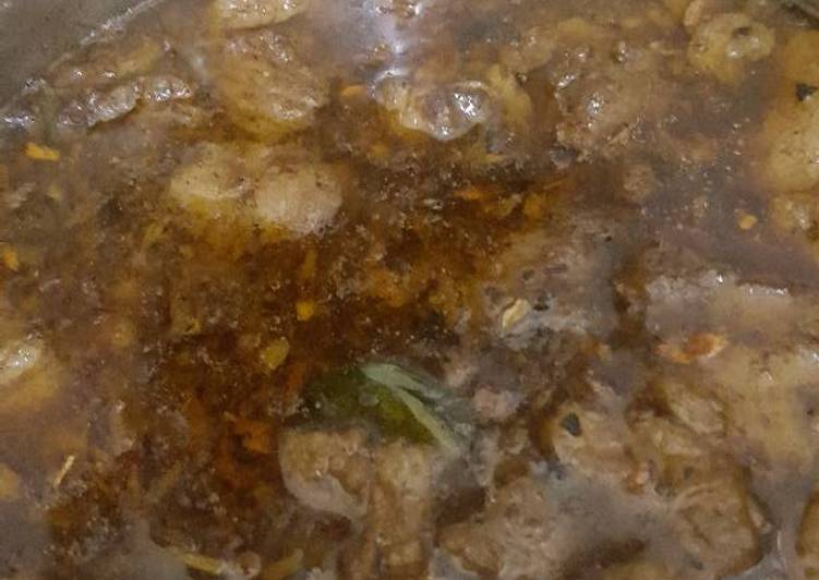 Resep Rawon sapi Kiriman dari Anggun Dyah Pertiwi