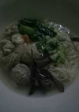 Misoa kuah ayam n bakso