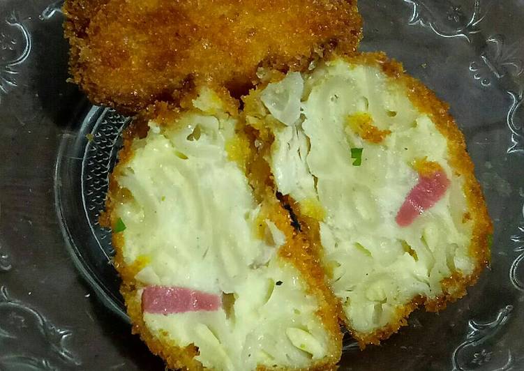 resep lengkap untuk Macaroni schotel goreng