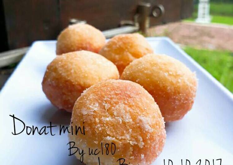 resep Donat mini