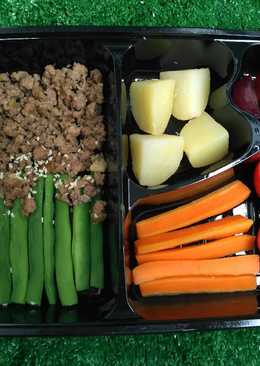 PAKET DIET MAYO (LUNCH) Tumis daging cincang dan buncis