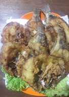 Ikan mujair goreng crispy