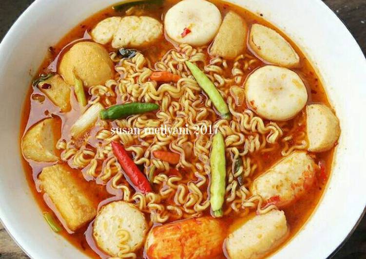 Resep Suki kuah tomyam oleh Susan Mellyani - Cookpad