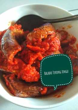 Balado Terong Ungu