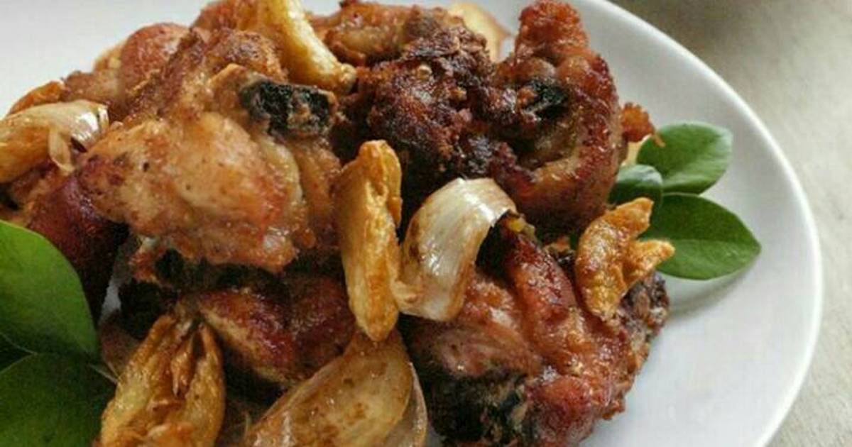 3 866 resep ayam goreng bumbu bawang putih enak dan 