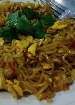 Mi goreng belacan sederhana