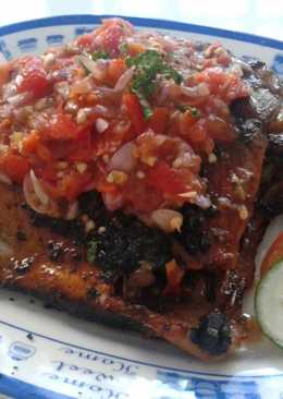 Ikan Bawal Bakar Sambal Dabu-Dabu