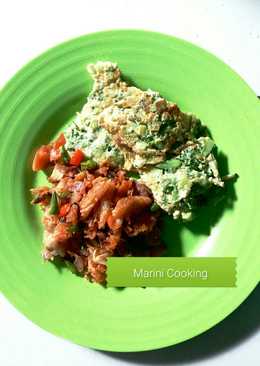 Salmon brokoli goreng