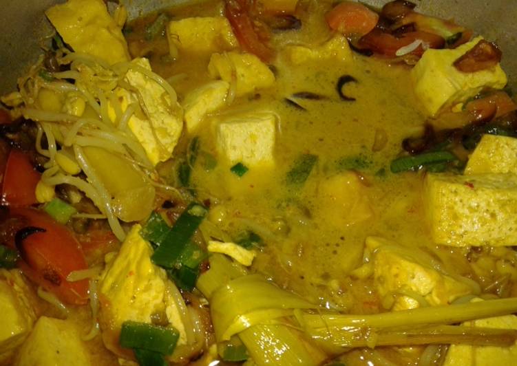 gambar untuk cara membuat Soto tahu bumbu kuning