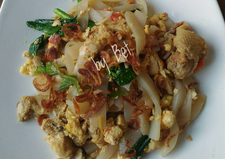 resep masakan Kwitiau Konnyaku KETO