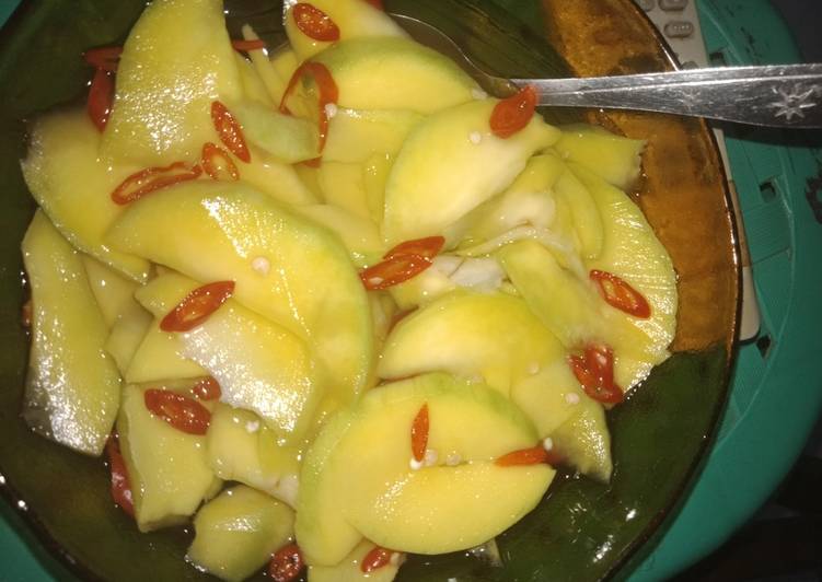 cara mengolah mangga apel