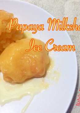 Papaya Milkshake Ice Cream