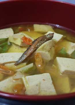 Sup Tahu Buncis Ikan asin simpel