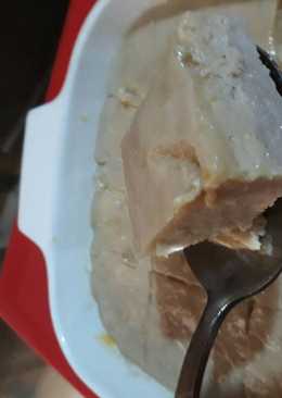 Daging dan telur kukus