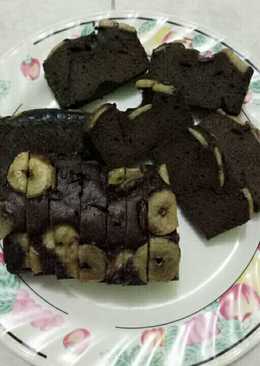 Brownis coklat pisang No Mixer