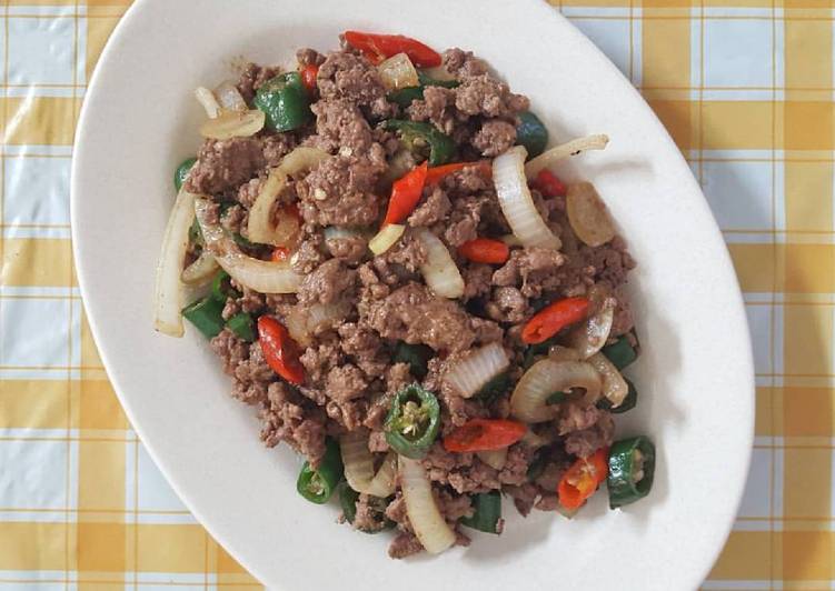 resep masakan Beef Teriyaki Cabe Hijau