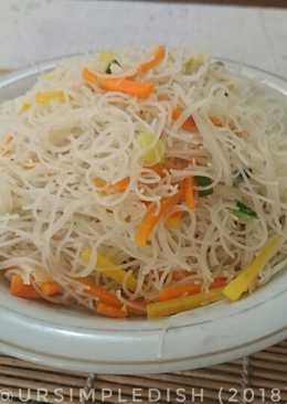 18. Bihun Goreng Putih