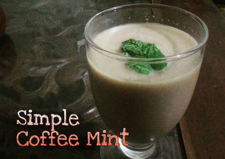 Resep Simple Coffee Mint - Sari Afriza Wan