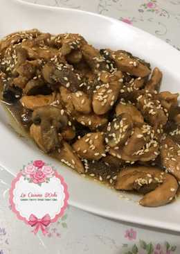 Chicken mushroom teriyaki