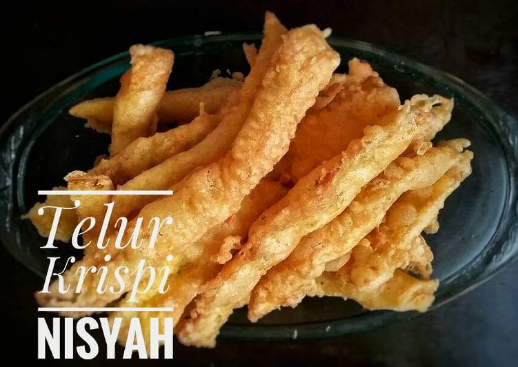 Resep Telur Krispi ~ Simpel, renyah, gurih, kress..kress.. ?? - N i S y
a h ??