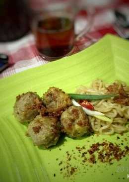 Bakso goreng tepung#posting rame rame