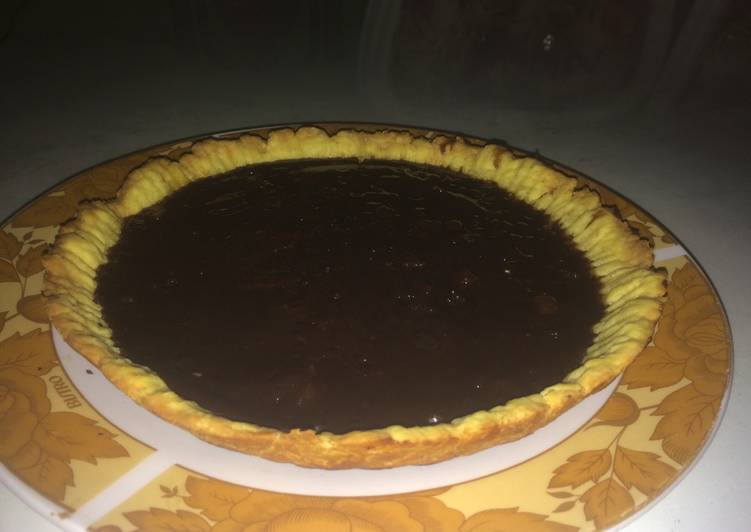Resep Pie/pai coklat teflon mudah