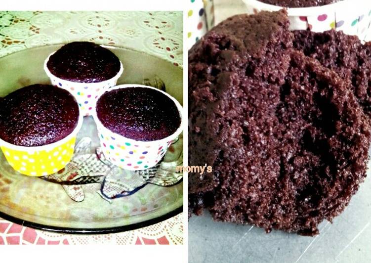 gambar untuk cara membuat Chocolate Fudge Cupcake