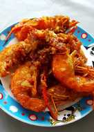 Udang galah saos madu