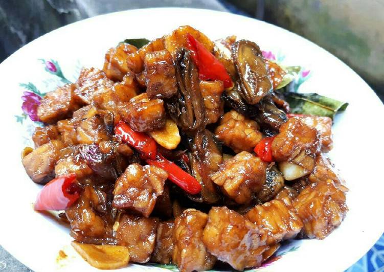 resep makanan Oseng kerang tempe