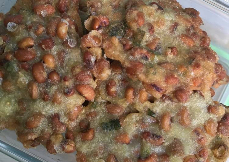 cara membuat Gucang - Terigu sareng Kacang