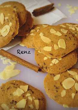 Kukis rempah almond