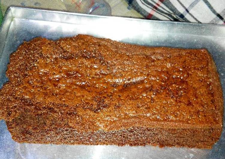 resep lengkap untuk Cake Pisang dg Coklat n SKM(tnp Mixer,tnp Margarin n tnp Minyak)