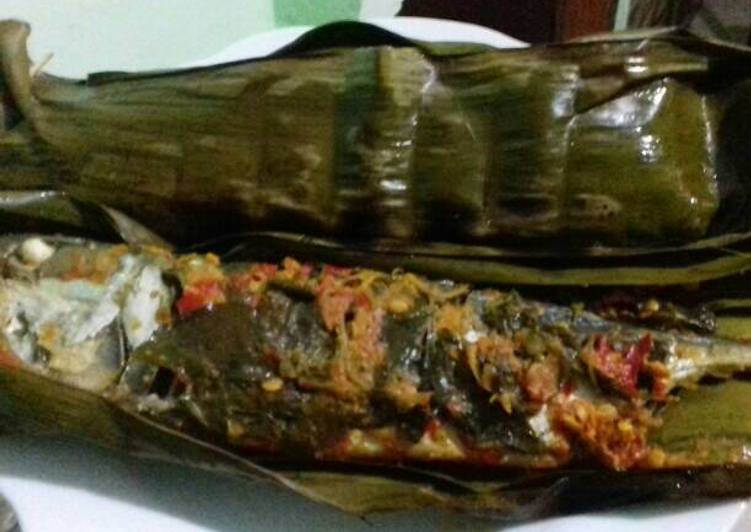 resep masakan Pepes Kembung Kemangi