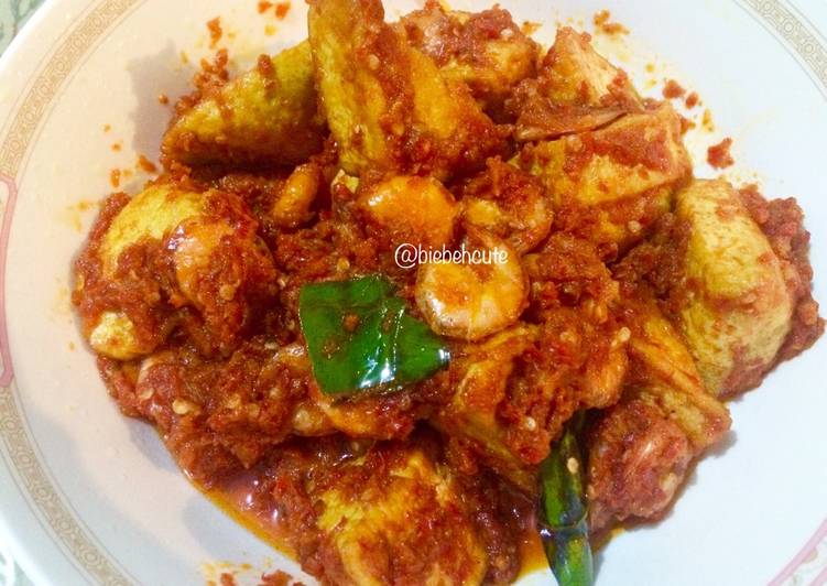 cara membuat Balado Pedas Udang Tahu #ketofriendly #keto