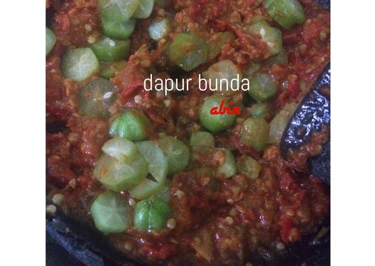 cara membuat Sambel belimbing wuluh