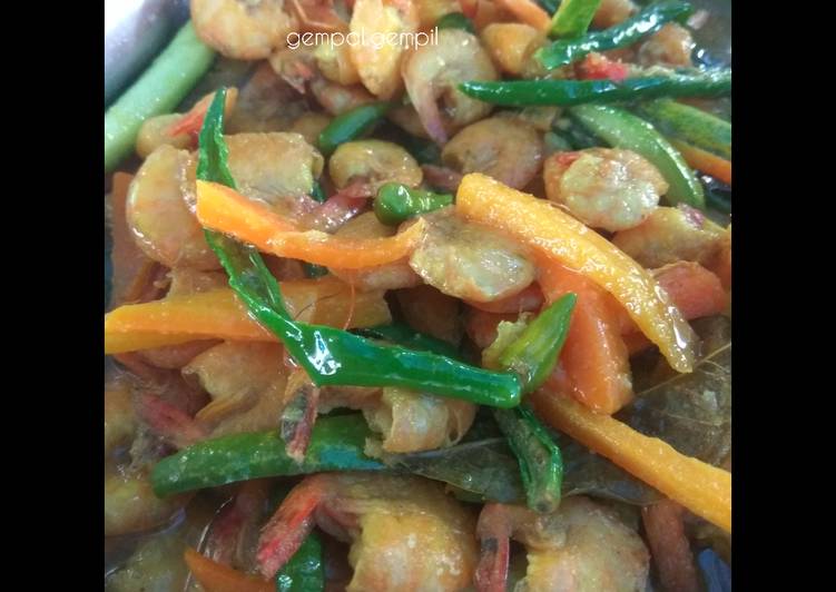 resep masakan Udang acar kuning