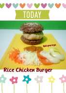 Rice Chicken Burger
