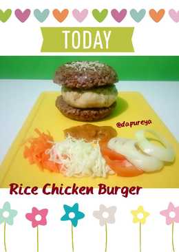 Rice Chicken Burger