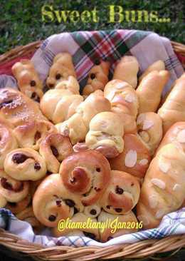 Roti Manis NCC empuk, aneka rasa.