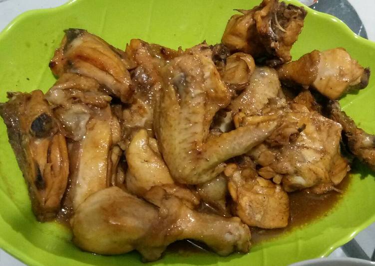 bahan dan cara membuat Ayam Panggang Coca Cola