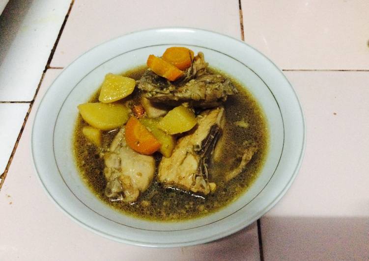 cara membuat Semur Ayam Surabaya