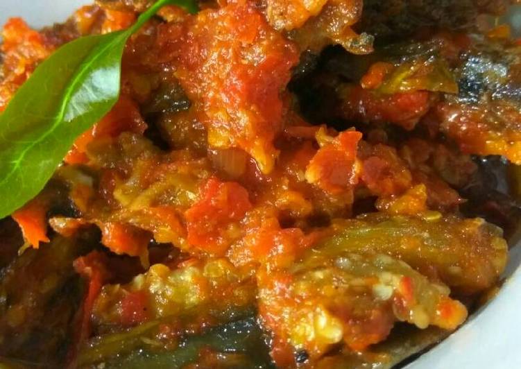 gambar untuk resep Balado terong dan ikan pindang